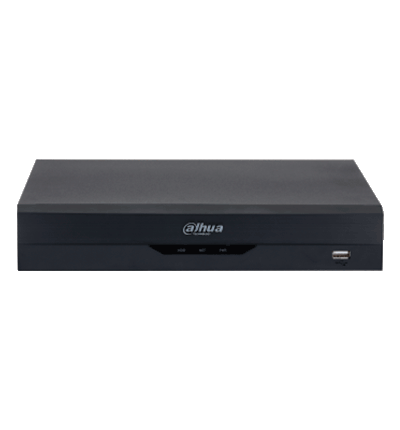 DAHUA XVR5108HS-4KL-I3 - DVR 4K WizSense de 8 canales + 8 IP o hasta 16 IP. Incluye SMD Plus, Protección Perimetral y reconocimiento facial, codificación con IA, H.265+, y soporta CVI, AHD, TVI, CVBS e IP. Compatibilidad con IoT y POS DAHUA XVR5108HS-4KL-I3 - DVR 4K WizSense de 8 canales + 8 IP o hasta 16 IP. Incluye SMD Plus, Protección Perimetral y reconocimiento facial, codificación con IA, H.265+, y soporta CVI, AHD, TVI, CVBS e IP. Compatibilidad con IoT y POS